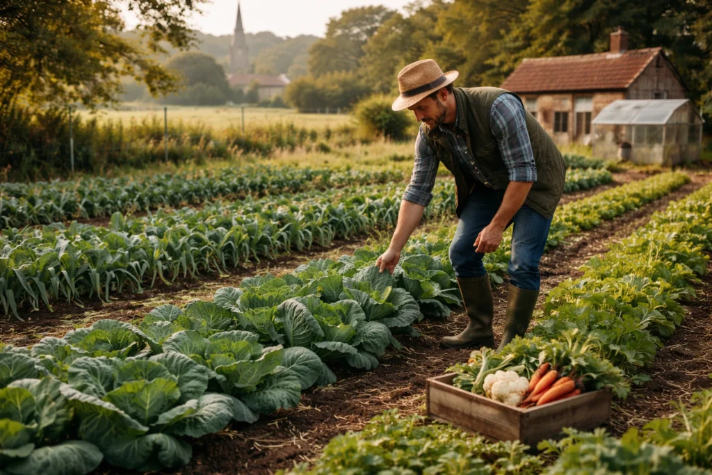 How to grow vegetables in the Uk