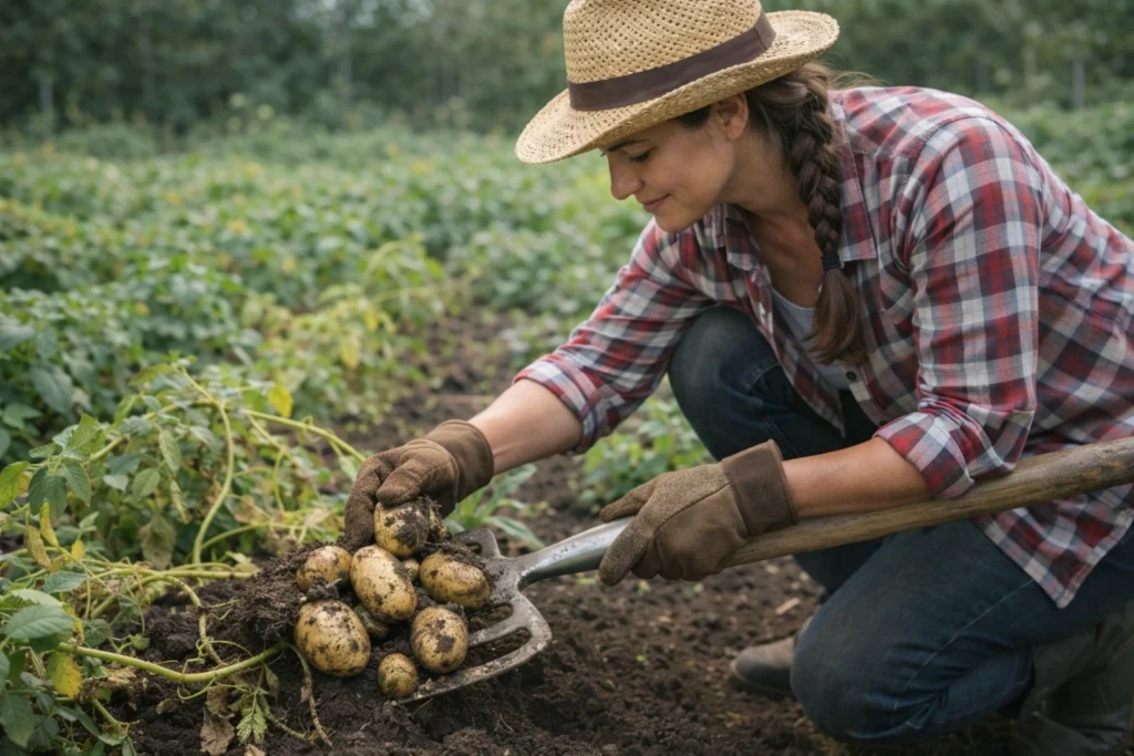 When is the perfect time to plant potatoes?