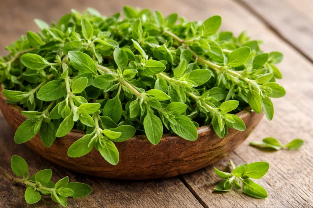 marjoram in a bowl buy from farmers direct.
