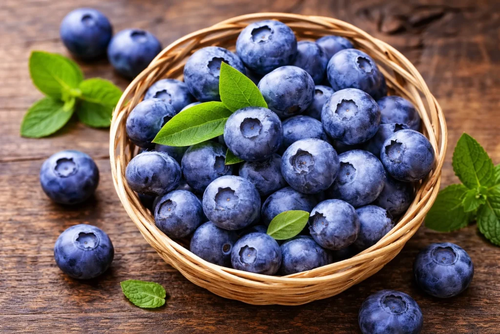 freshly picked blueberries buy from famers direct.