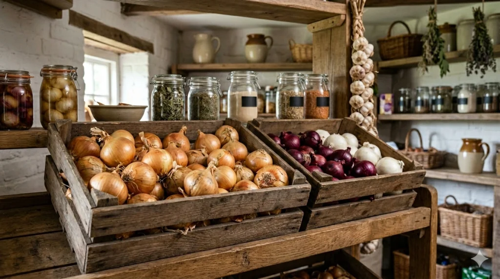 how to store vegetables in a pantry - buy from farmers direct