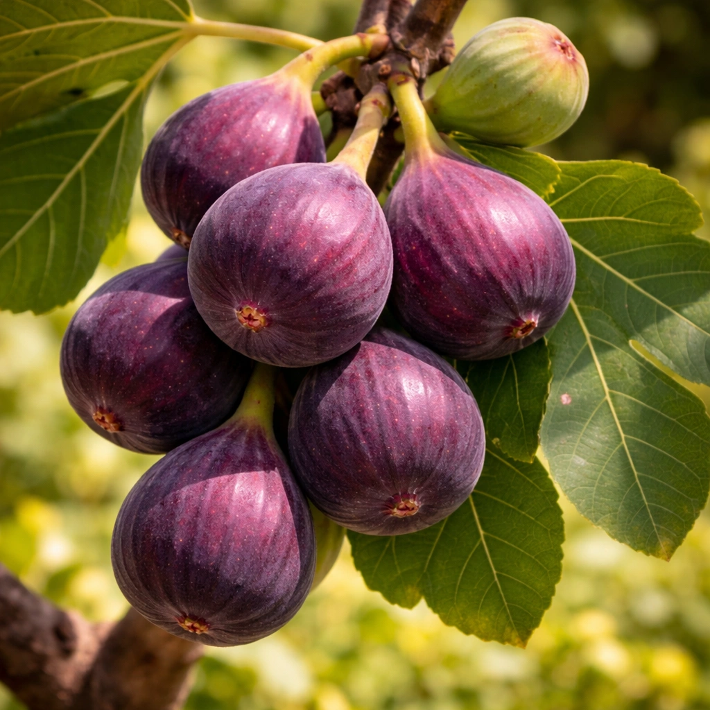 Figs growing on a branch buy from farmers direct.