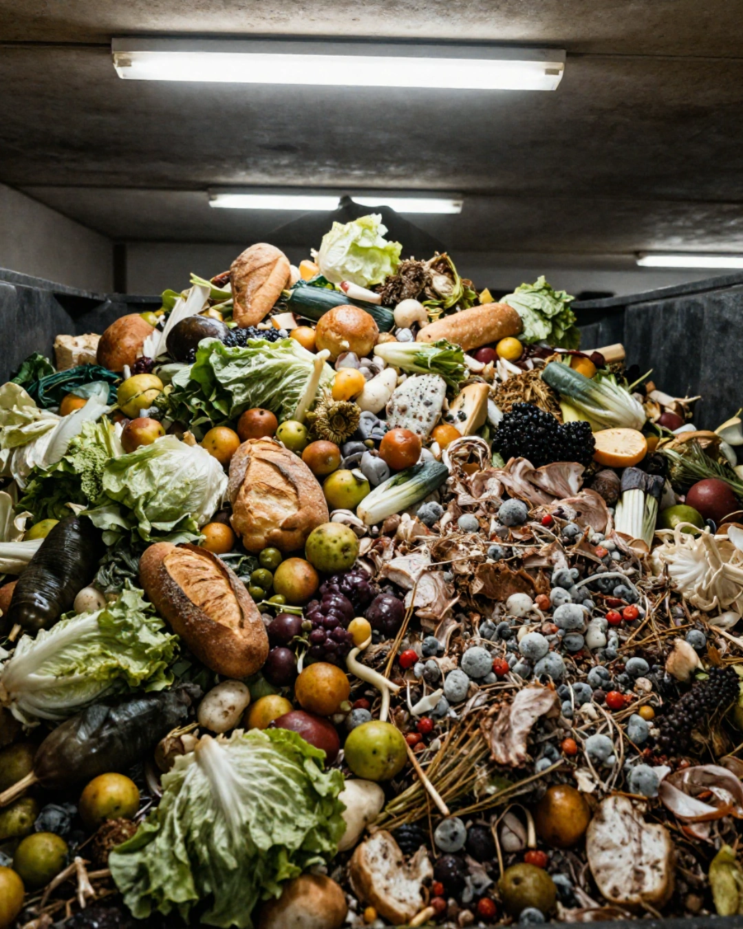 Food waste with food miles