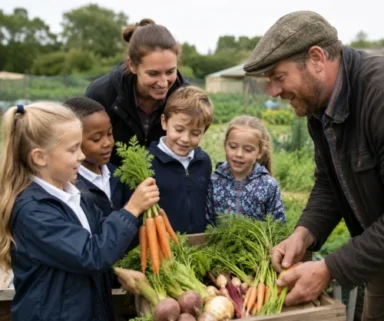 teaching children about food