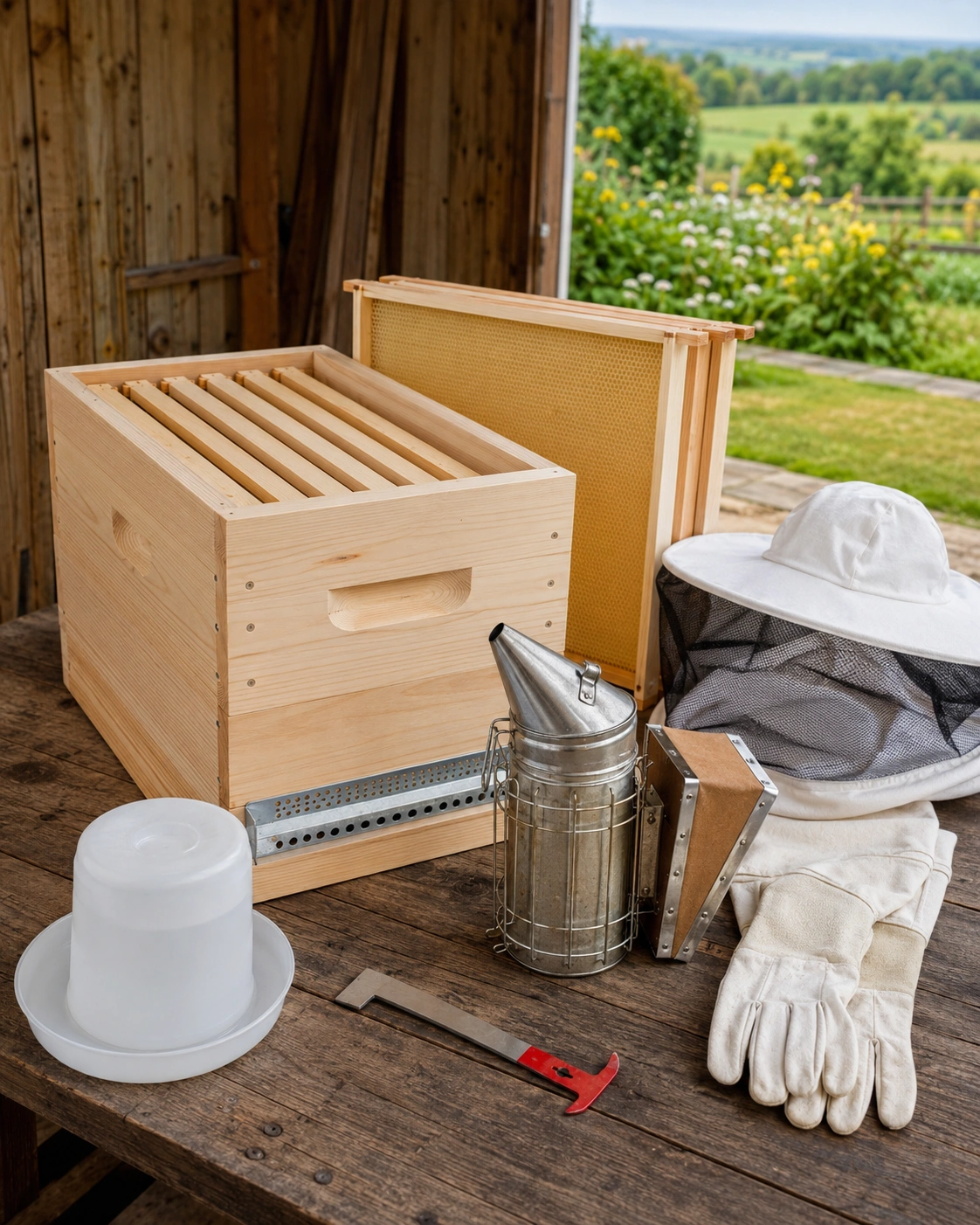 Buying honeybees equipment