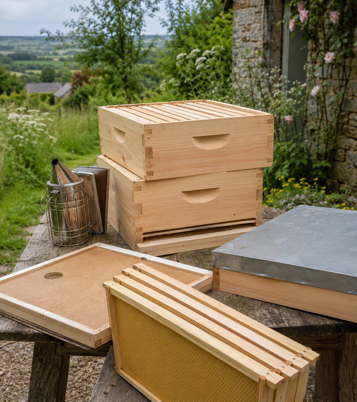 Buying a beehive and assembling